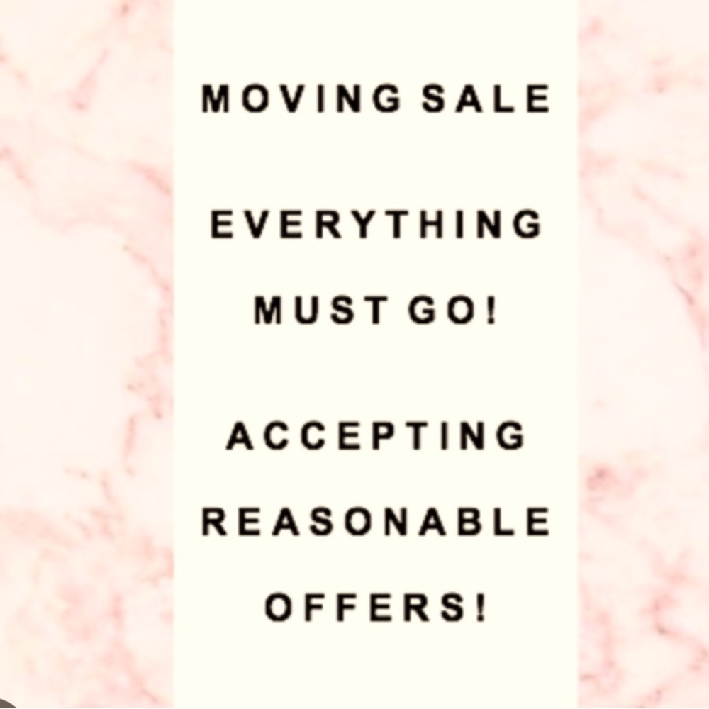 Moving Sale